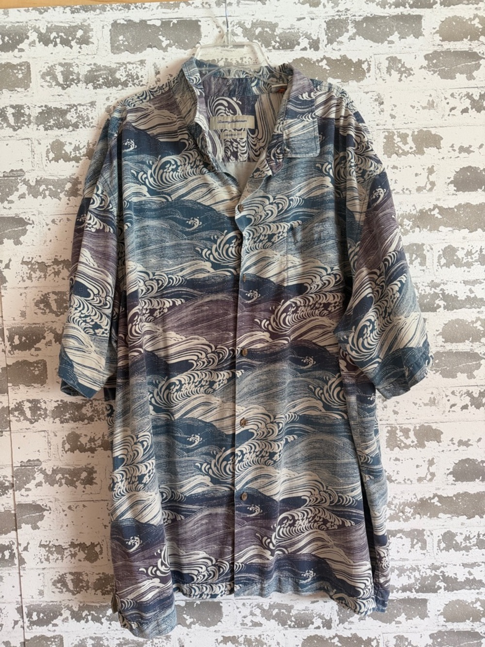 Tommy Bahama Silk Button Shirt Size 3XL